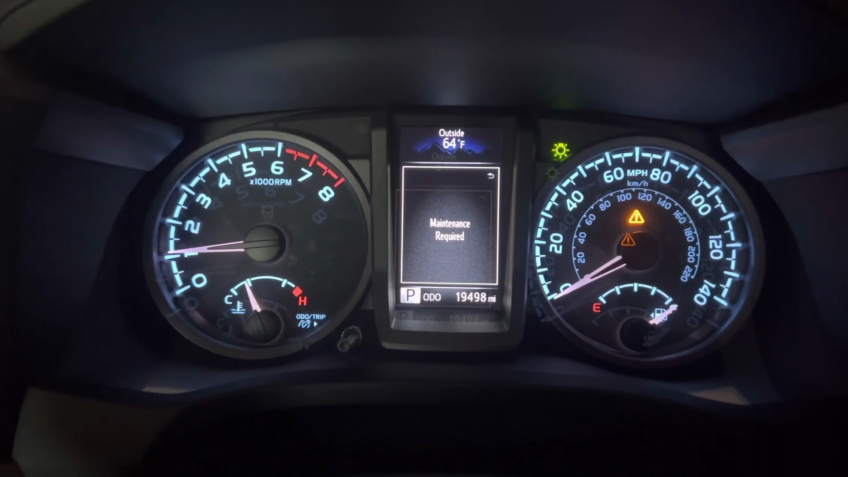 How to Turn off Maintenance Light on Toyota Tacoma - Quick Solution