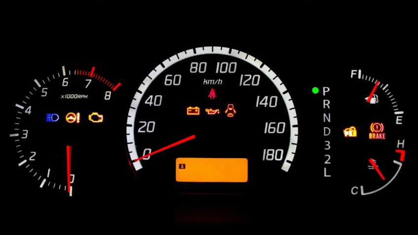 Power Steering System Warning Light