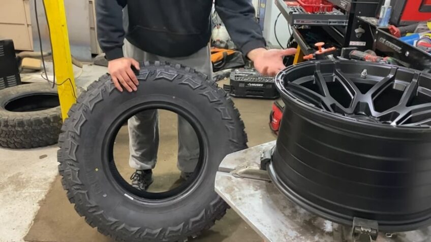 Install Off-Road Tires